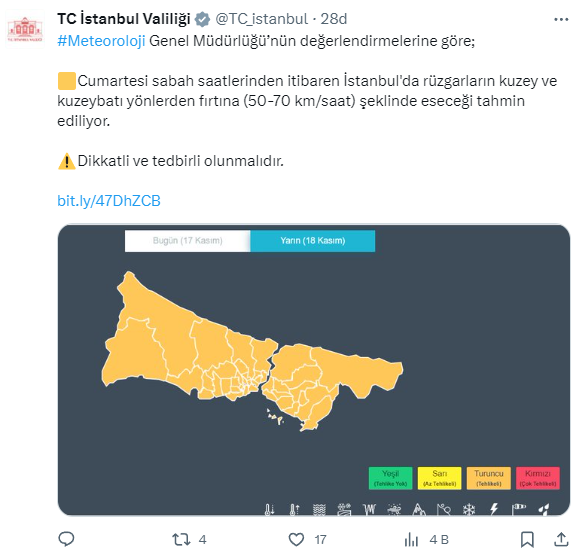 Meteoroloji'den Marmara için kuvvetli fırtına uyarısı! THY, İstanbul'da 40 seferi karşılıklı olarak iptal etti