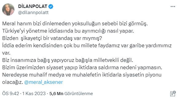 Dilan Polat gözaltındayken hesabından paylaşım yapan kişi asistanı çıktı