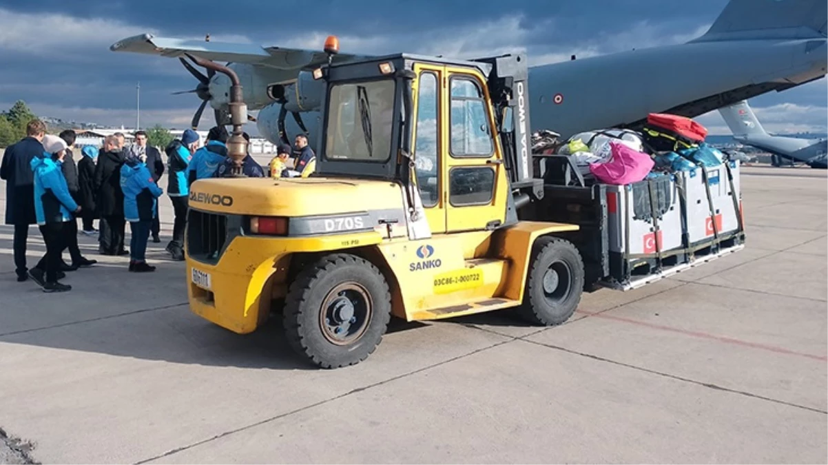 61 Gazzeli hasta daha tedavi için Türkiye’ye getirildi