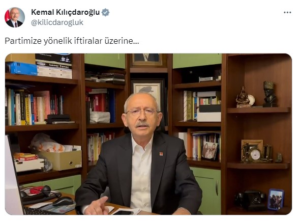 Kılıçdaroğlu, Kurultay sonrası ilk kez videolu paylaşım yaptı: Çirkin iftiraları üzülerek takip ediyorum