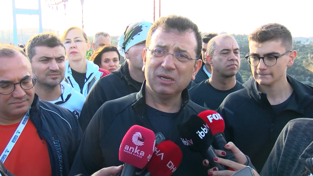 45. İstanbul Maratonu'na katılan İmamoğlu'na soruldu: Kılıçdaroğlu'ndan helallik isteyecek misiniz?