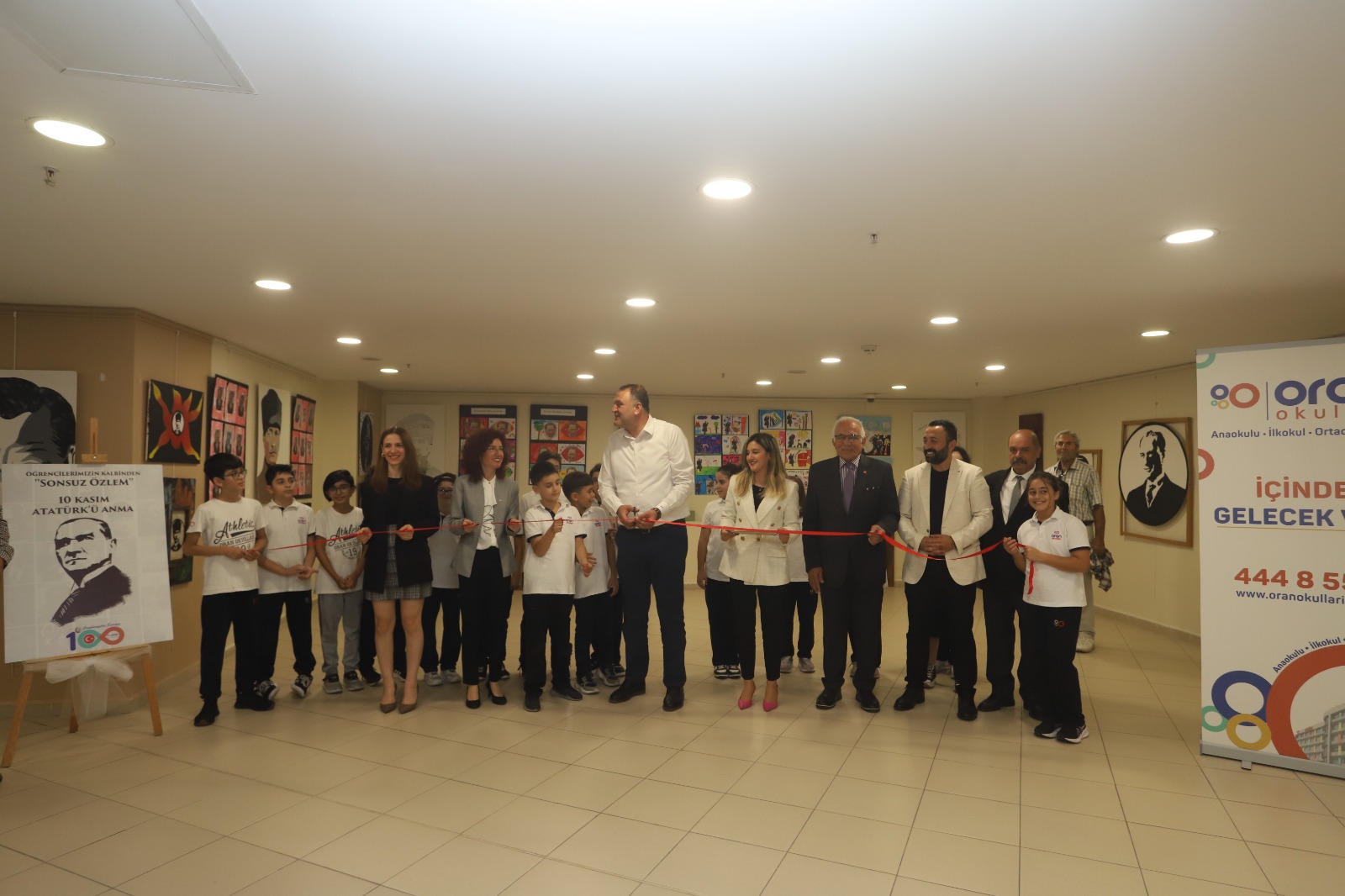 Sonsuz özlem 10 Kasım Resim Sergisi Kartal Belediyesi’nde açıldı