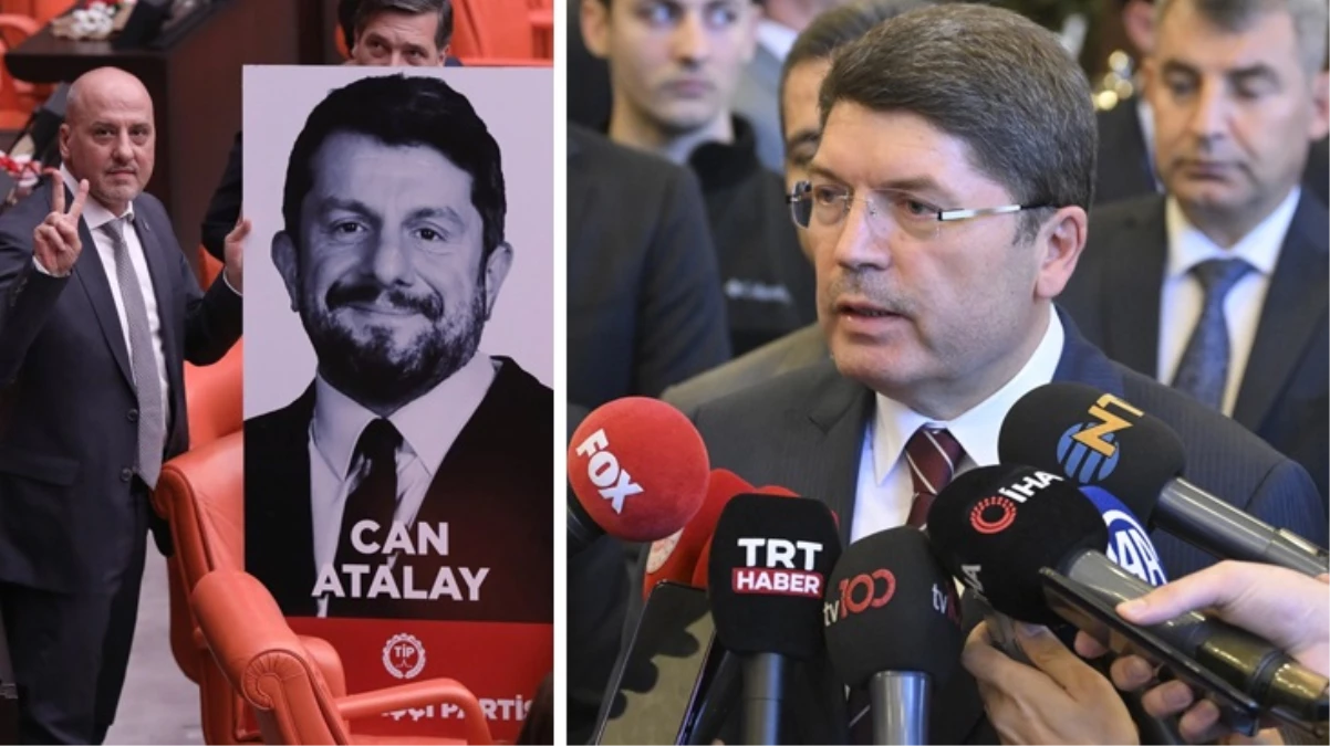 Adalet Bakanı Yılmaz Tunç’tan Can Atalay açıklaması