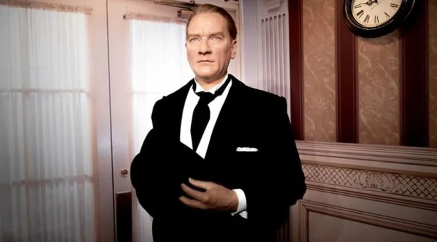 Atatürk’ün balmumu heykeli Berlin’de!