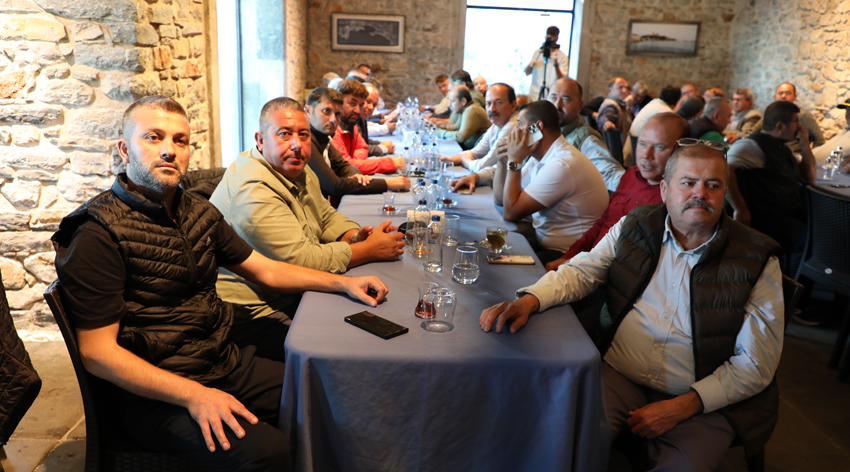 Bodrum Belediye Başkanı Ahmet Aras muhtarlar ile buluştu