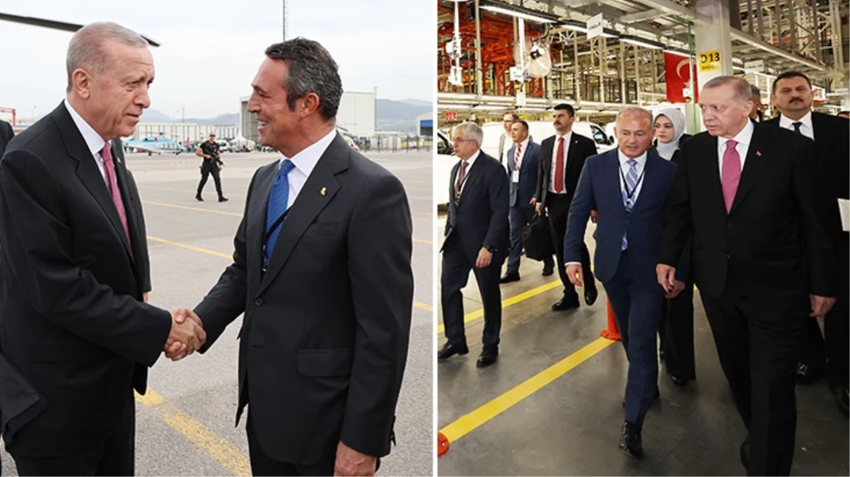 Erdoğan açılışı yapılan dev fabrikadan övgüyle bahsetti