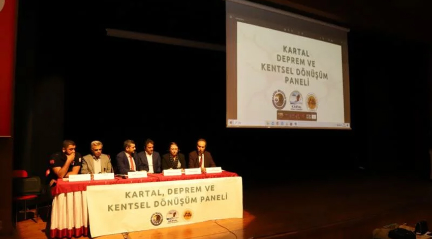 Kartal’da deprem ve kentsel dönüşüm paneli gerçekleştirildi