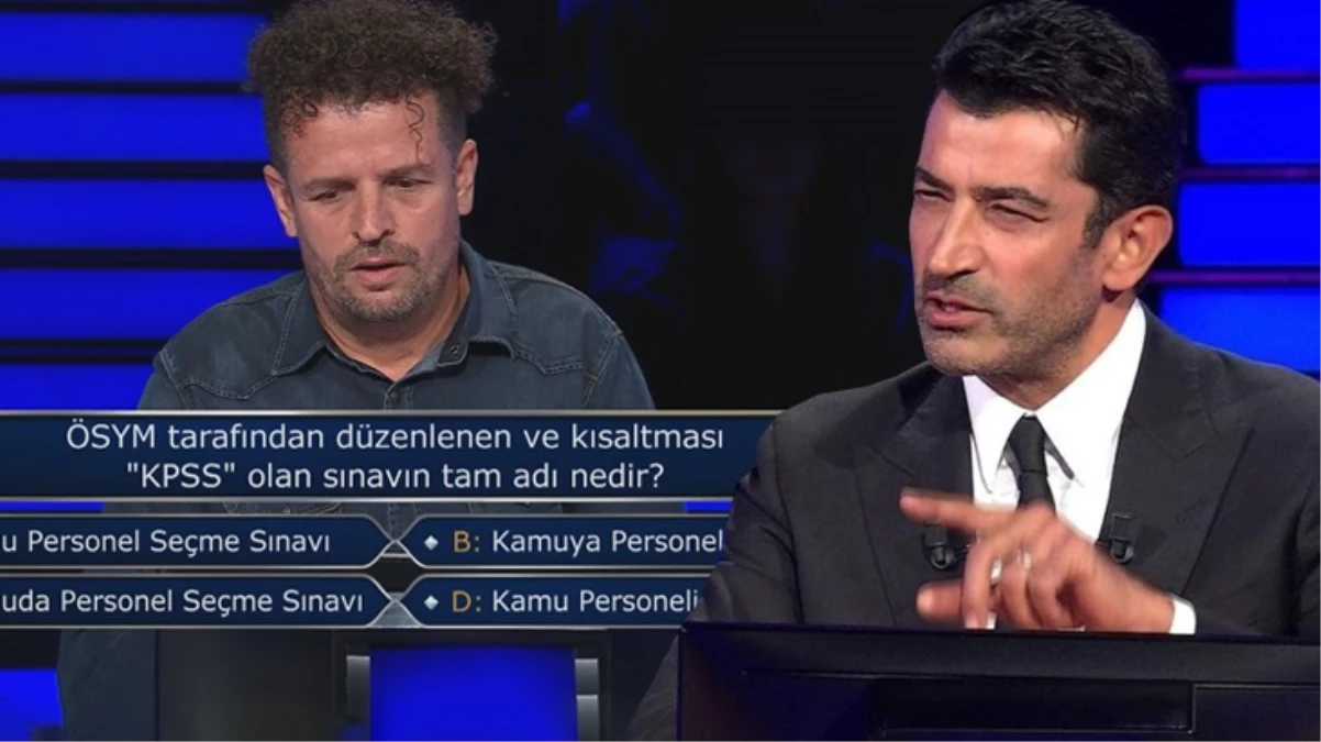 Kim Milyoner Olmak İster’de 100 bin liralık KPSS sorusu