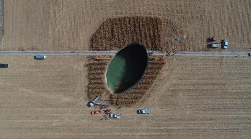 Konya’da obruk sayısı 2 bin 500’ü buldu!