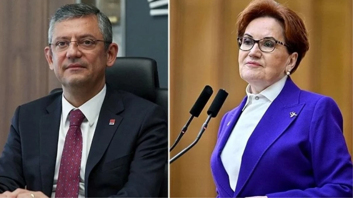 Özgür Özel ile Meral Akşener arasında ilk buluşma!