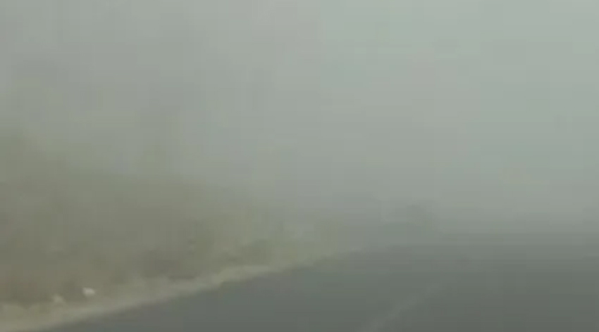 Şanlıurfa’da yoğun sis!