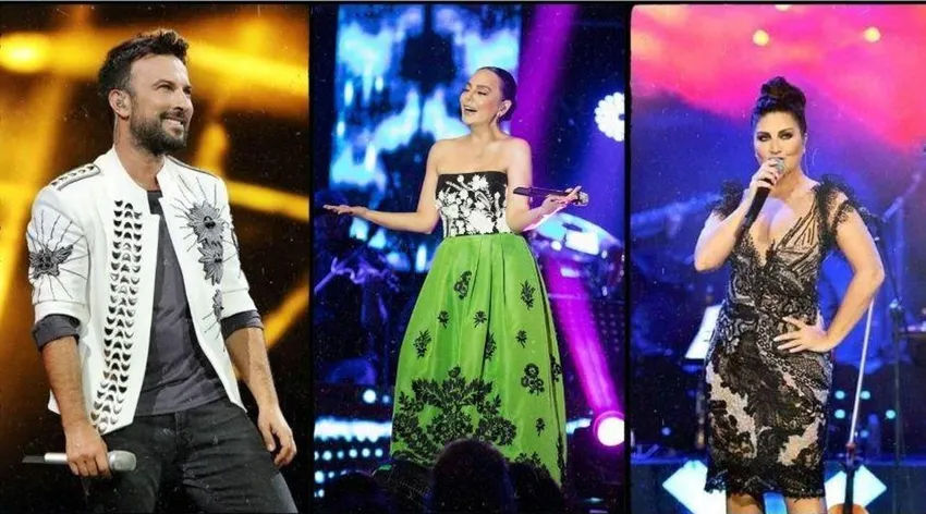 Ünlülerin yılbaşı programları belli oldu!