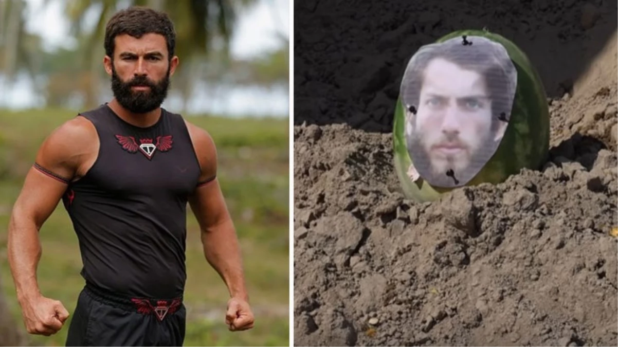 Turabi Survivor’daki rakiplerinin resimlerini silahla vurdu