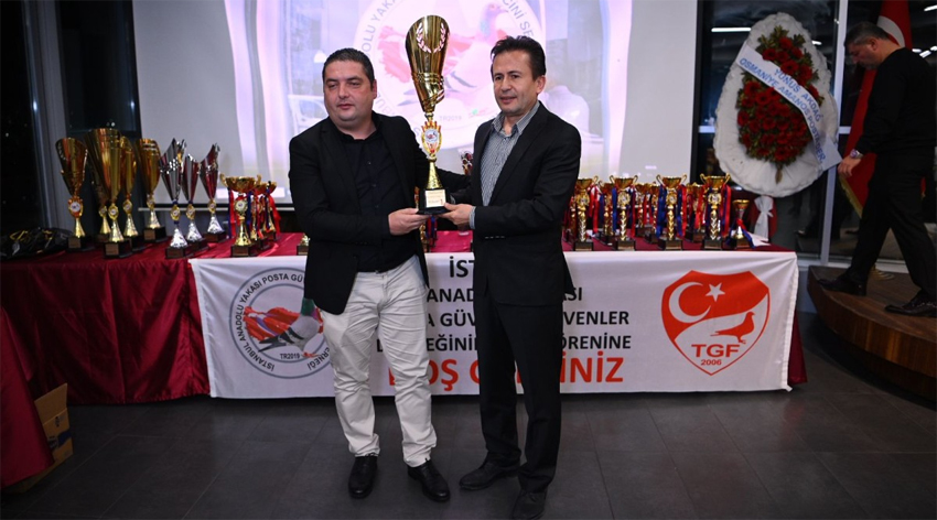 350 Posta Güvercini 800 kilometrelik yarışta uçtu