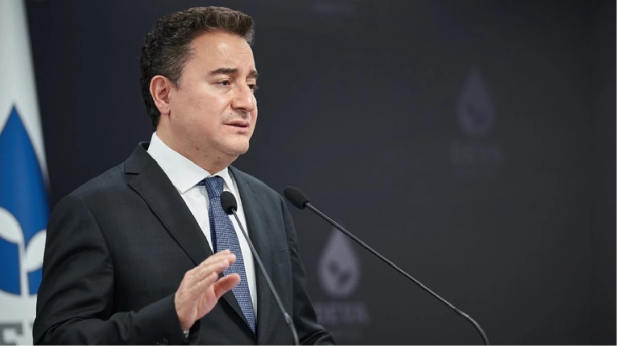 Yeni anayasaya destek verecek mi? Ali Babacan safını belli etti