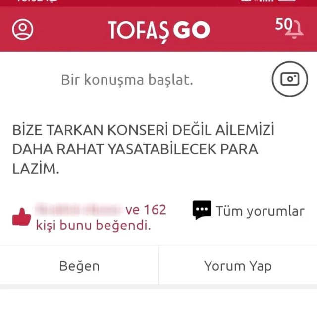 Tofaş fabrikasında 