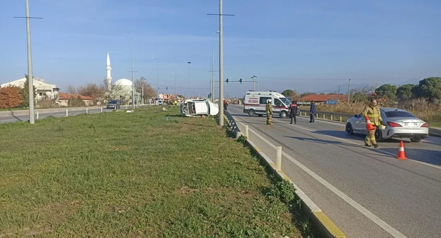 Balıkesir’de feci kaza: Yaralılar var!