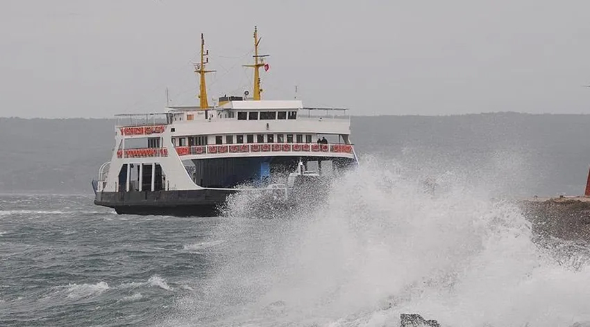 Bursa deniz otobüslerinin 8 seferi iptal edildi