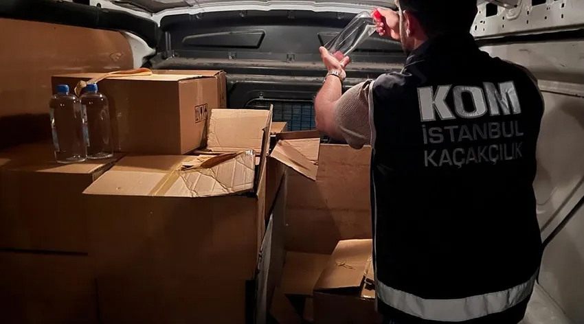 İstanbul’da sahte içki operasyonu!