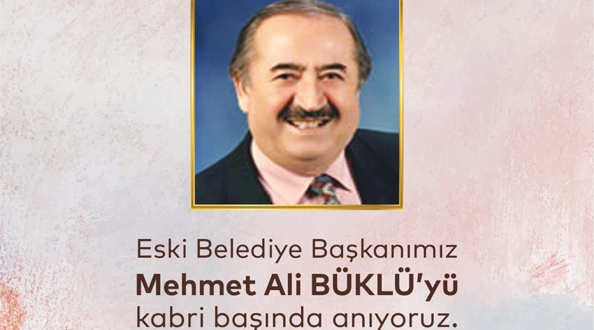 Mehmet Ali Büklü vefatının 28’inci yılında kabri başında anılacak