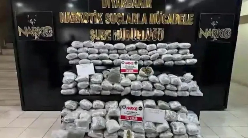 Diyarbakır’da zehir tacirlerine operasyon!
