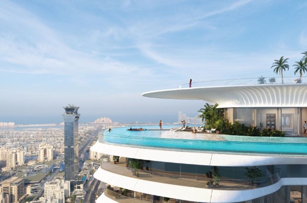 Dubai'de inşaat halindeki teras katı 136 milyon dolara satılarak rekor kırdı