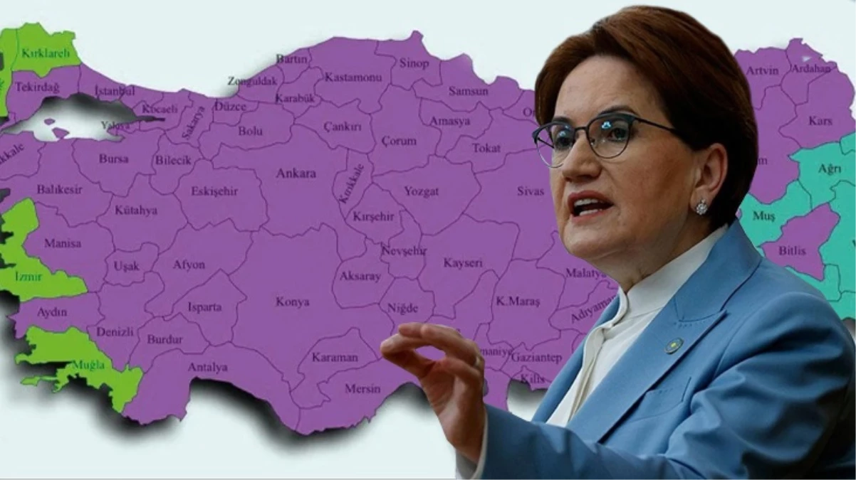 Meral Akşener’i kara kara düşündüren harita!