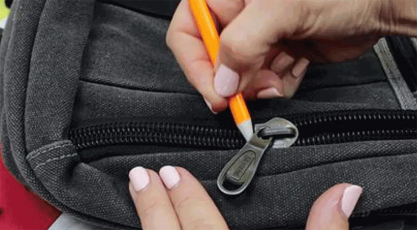 Sıkışan fermuarlara basit çözüm!