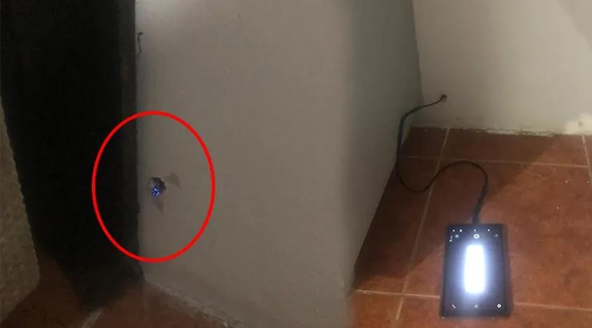 Beykoz’da 112 İstasyonu’nda gizli kamera bulundu