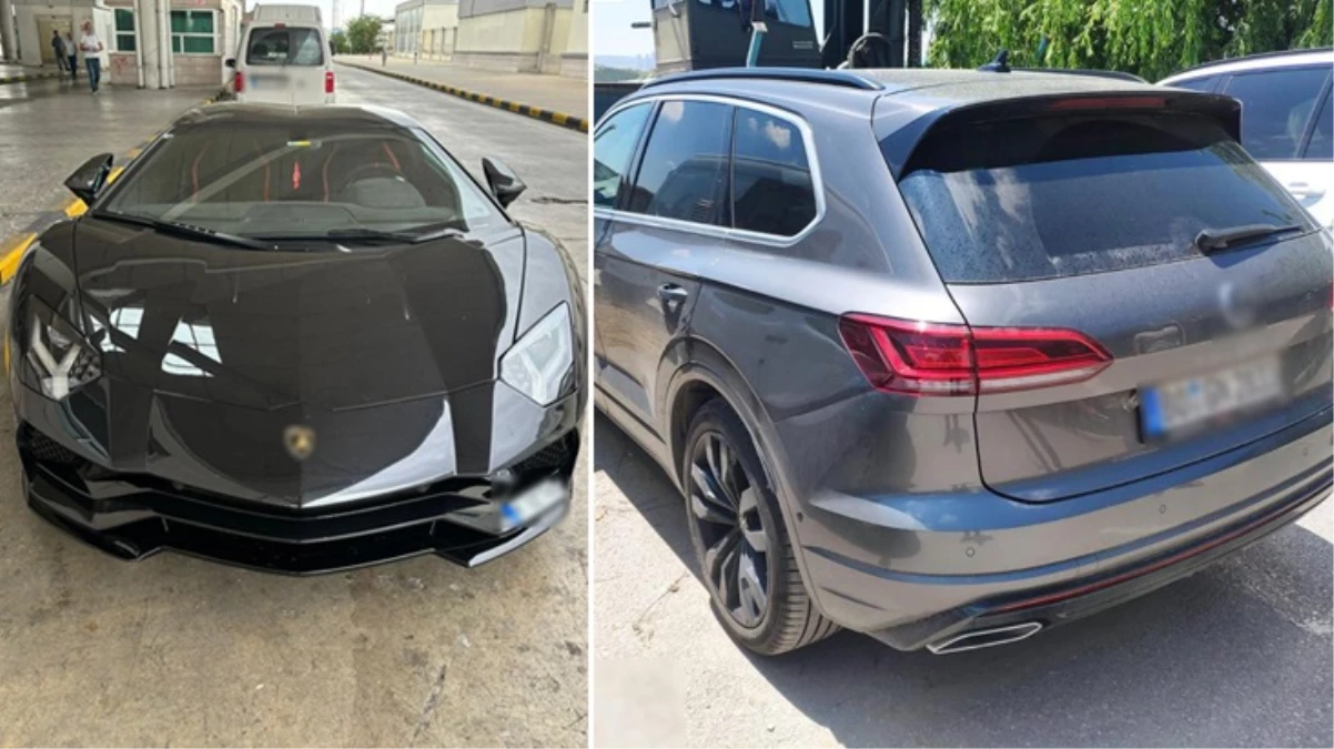 187 milyon liralık 15 kaçak lüks otomobile el koyuldu