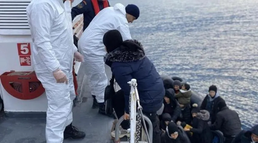 Çanakkale’de 41 kaçak göçmen yakalandı