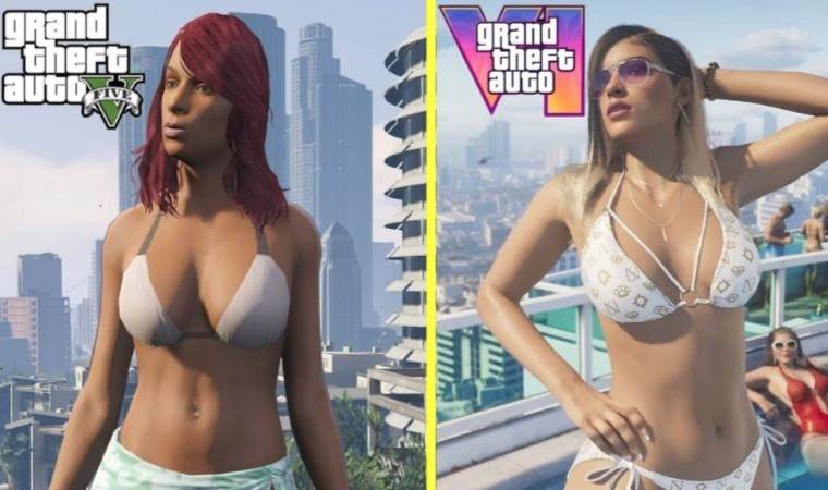 GTA V ve GTA VI için grafik karşılaştırma videosu geldi