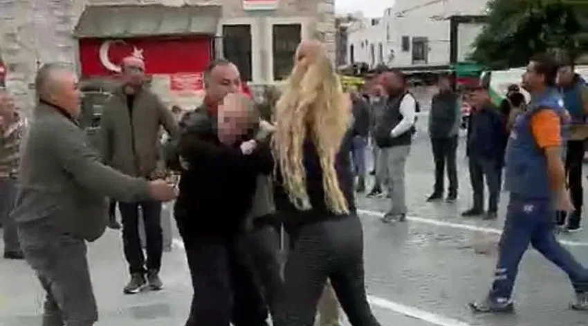 Alkollü sürücü ve arkadaşı ortalığı birbirine kattı!