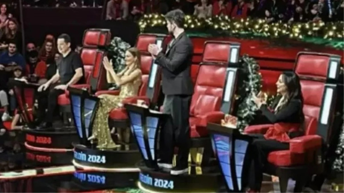 O Ses Türkiye Yılbaşı Özel programından ilk kareler geldi