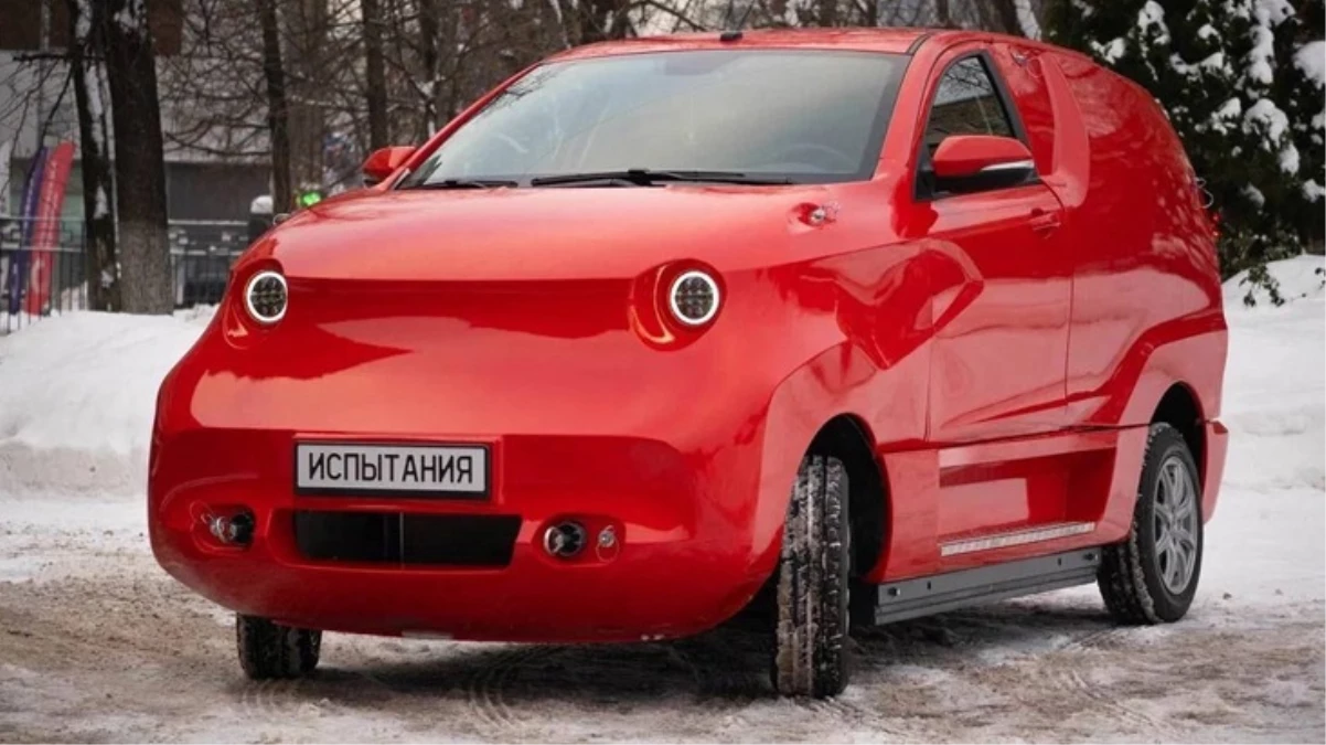 Rusya’nın ilk elektrikli otomobili alay konusu oldu