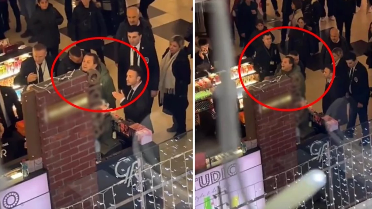 Armağan Çağlayan çekim için gittiği AVM’de çalışanlarla tartıştı