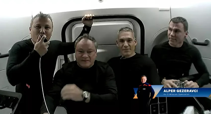 Alper Gezeravcı’nın uzaydaki ilk sözü şaşırttı!