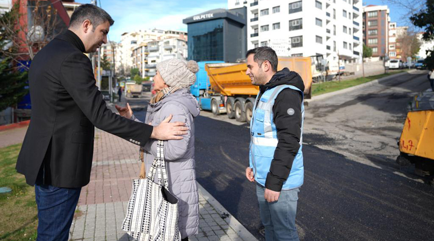 Kartal’da fen işleri ekiplerinden yoğun mesai