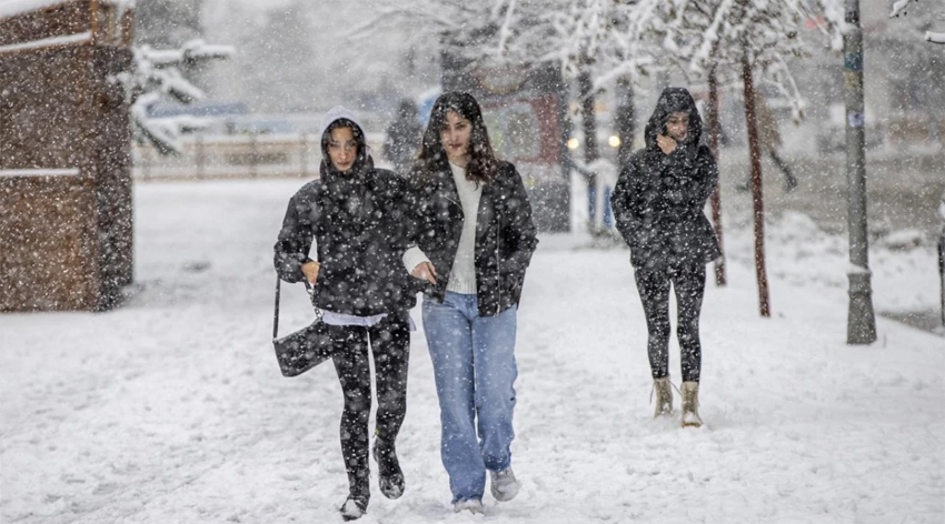 Sıcaklık 7 derece birden düşecek kar kalınlığı 50 cm’yi bulacak