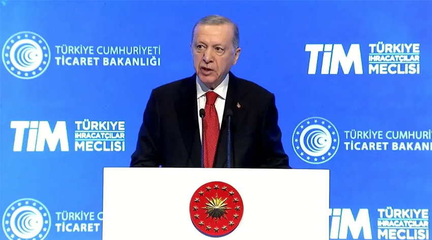 Erdoğan’dan 2023 ihracat rakamları açıklaması