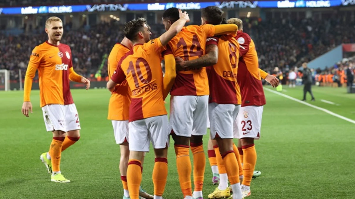 Galatasaray, Trabzonspor’u deplasmanda 5-1 yendi