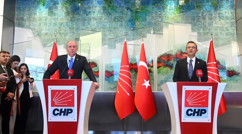 Muharrem İnce ve Özgür Özel’den seçim buluşması