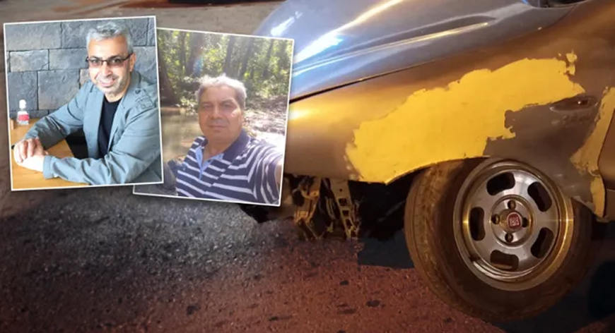 Kartallı gazeteciler ölümden döndü!