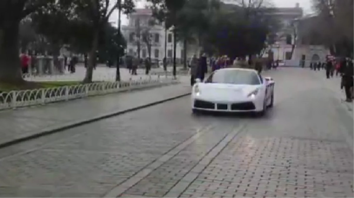 Ferrarili polisler İYİ Partili yöneticileri çıldırttı!