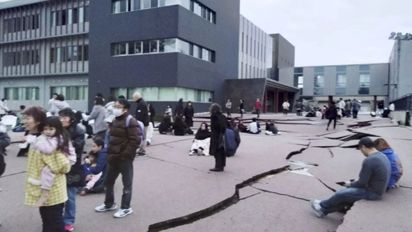 Japonya’da 7,6’lık depremde 2 kişi hayatını kaybetti