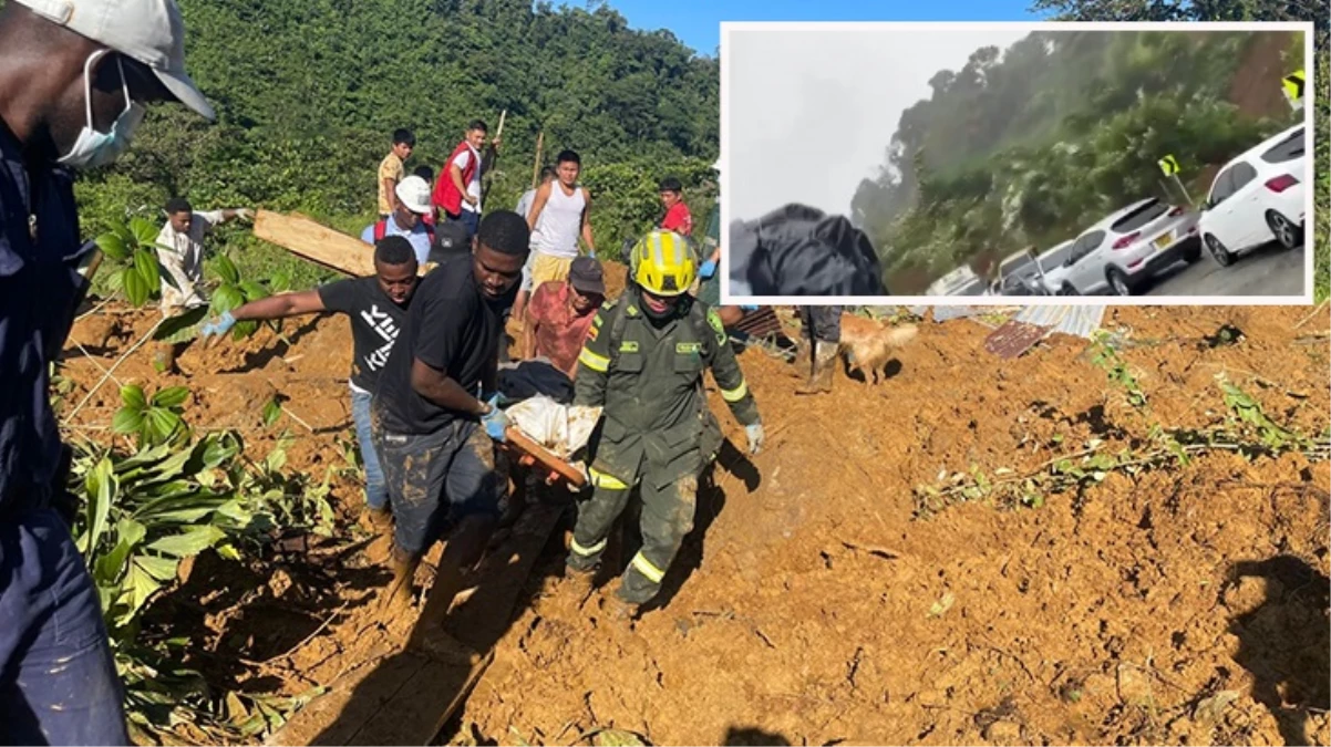 Kolombiya’da toprak kaymasında can kaybı 33’e yükseldi!