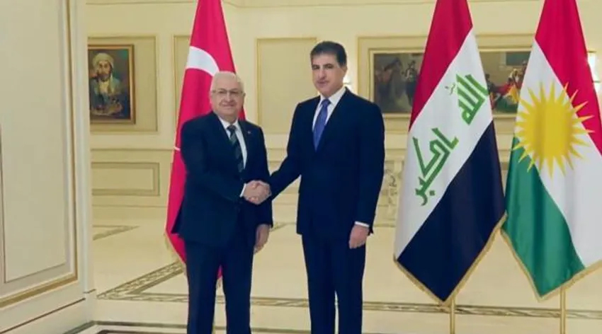 Bakan Güler Neçirvan Barzani ile görüştü