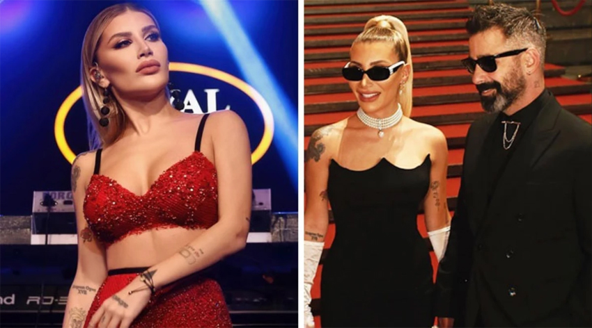 İrem Derici konserde sevgilisine yaklaşan kadını uyardı