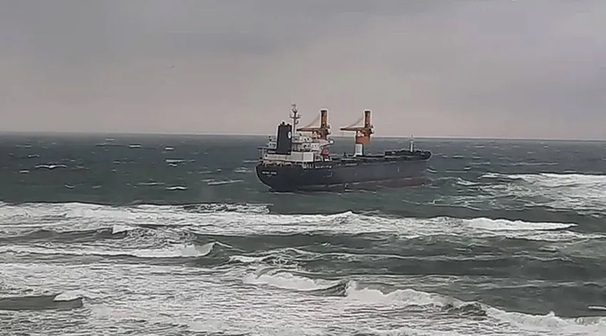 Marmara Denizi’nde kargo gemisi battı!