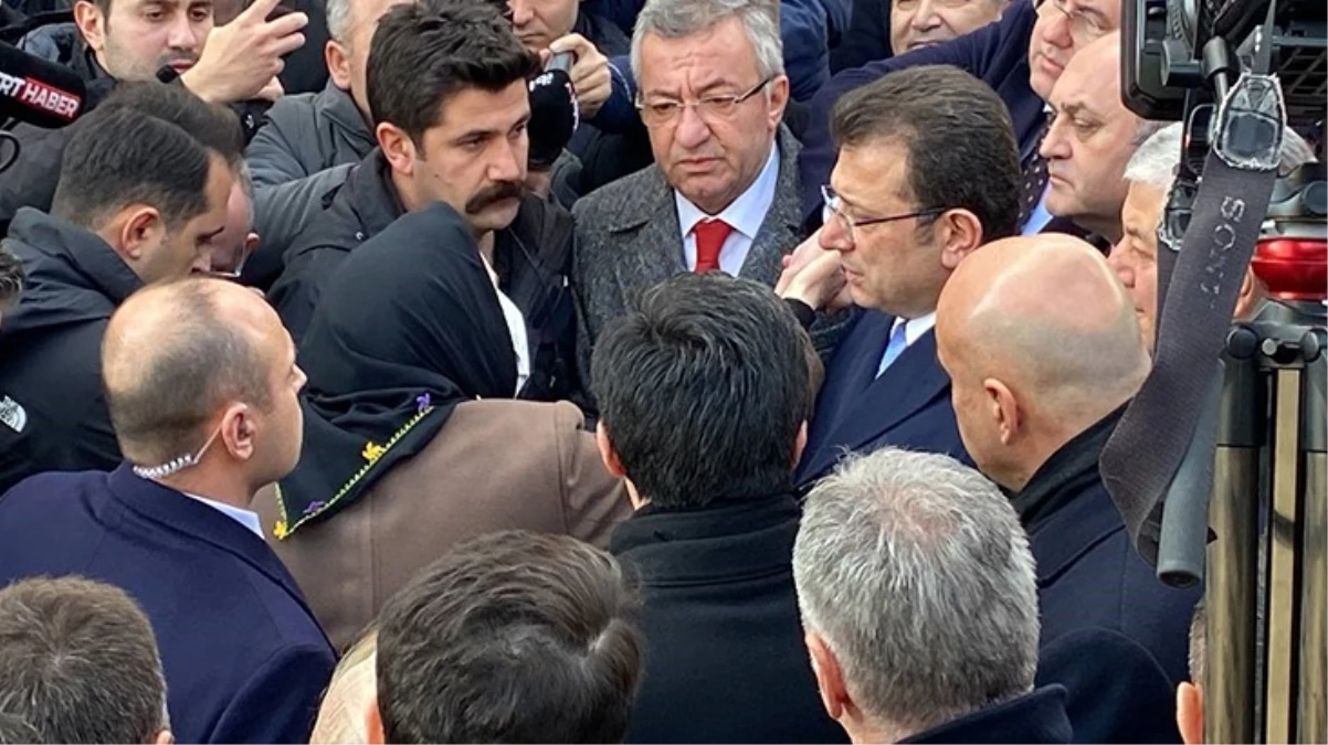 Akşener ve İmamoğlu cenaze töreninde bir araya geldi
